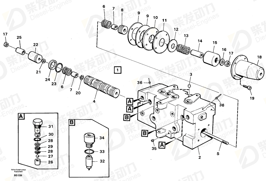 VOLVO Plug 4737440 Drawing