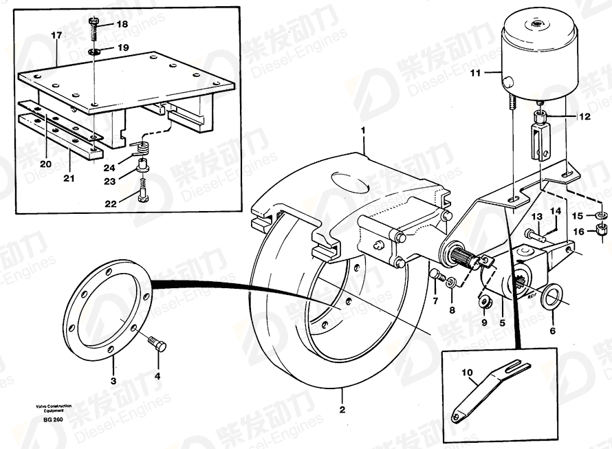 VOLVO Hexagon screw 970926 Drawing VOLVO Hexagon screw 970926 Drawing
