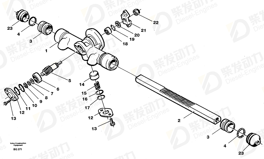 VOLVO Shim 6211297 Drawing