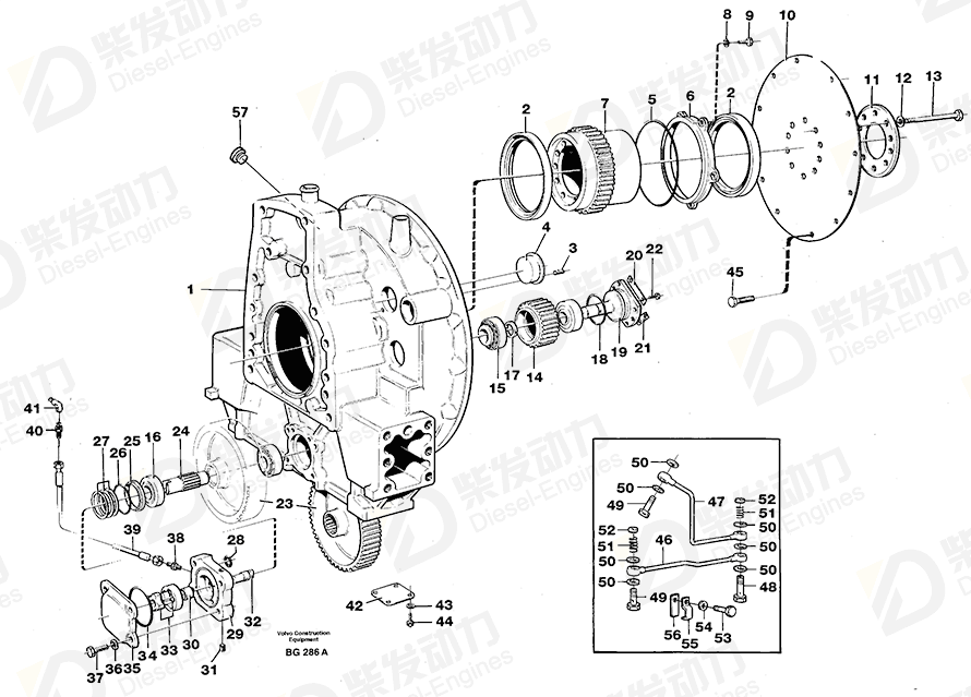 VOLVO Flexplate 11031885 Drawing