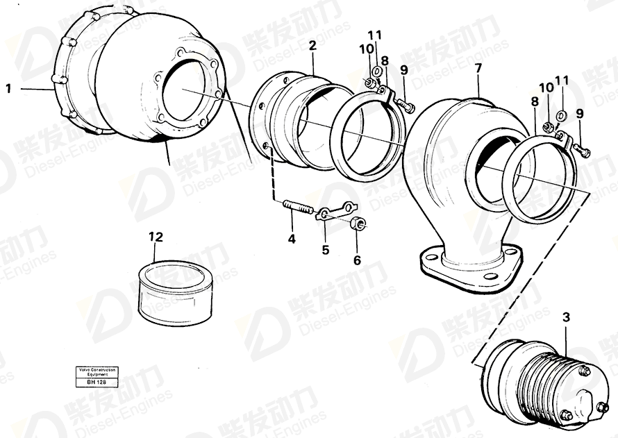 VOLVO Stud 924062 Drawing