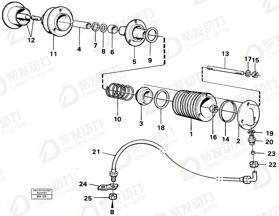 VOLVO Piston 470422 Drawing