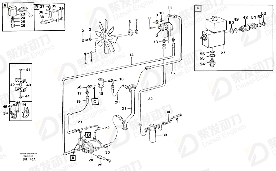 VOLVO Clutch 11043044 Drawing