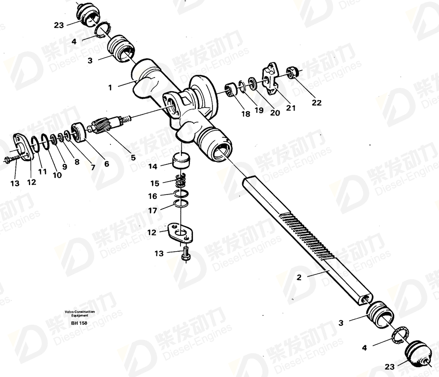 VOLVO Shim 6211287 Drawing