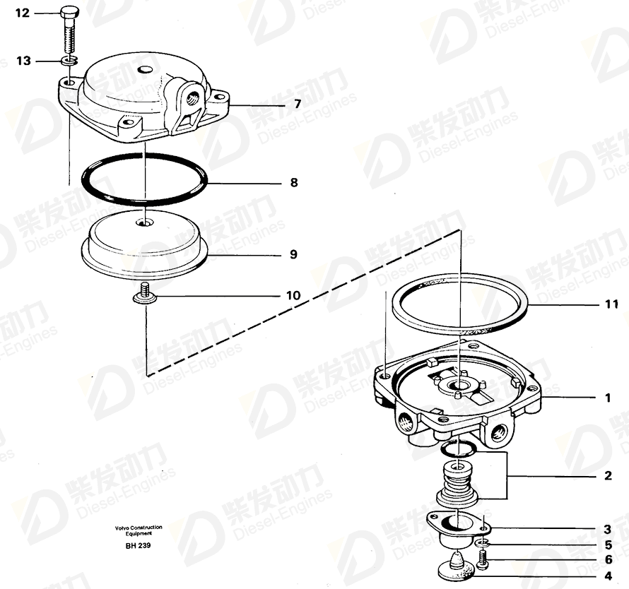 VOLVO O-ring 352200 Drawing