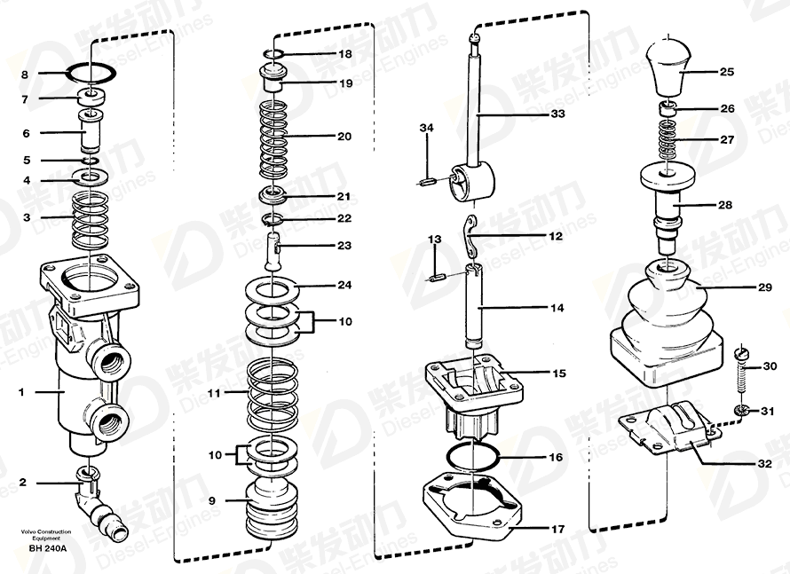 VOLVO Piston 6226587 Drawing