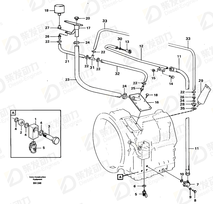 VOLVO Back-up ring 931216 Drawing