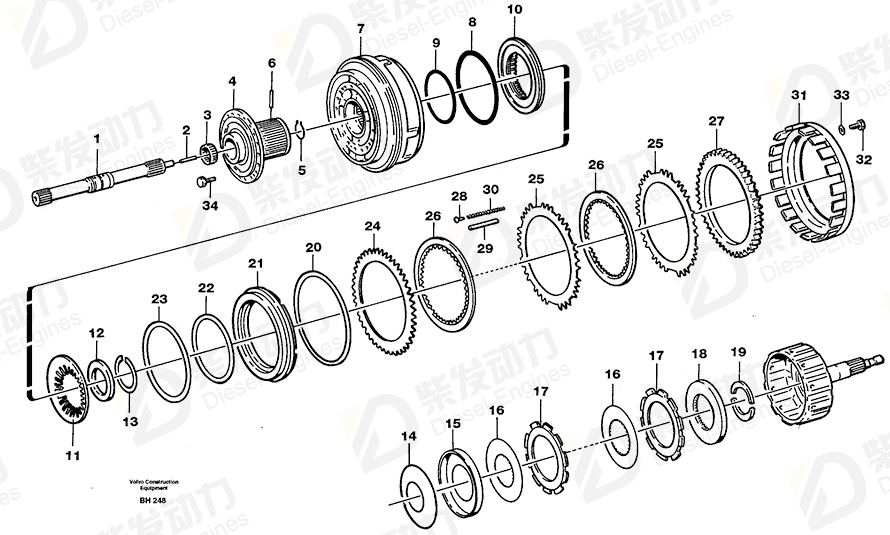 VOLVO Disc 11991093 Drawing