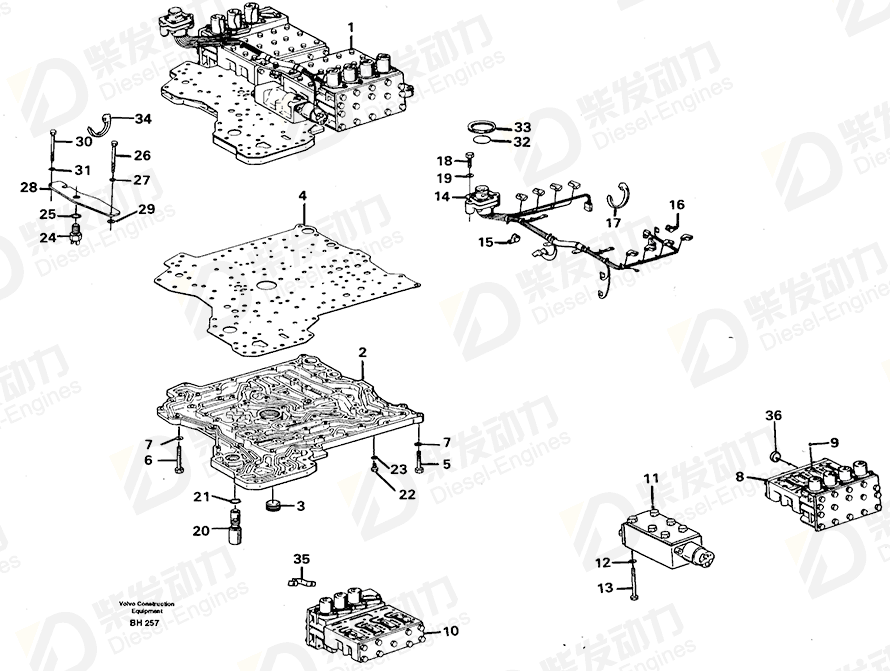 VOLVO Screw 13947818 Drawing