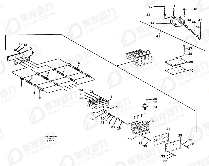 VOLVO Plug 8551087 Drawing