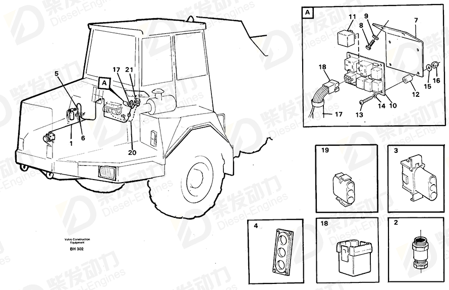 VOLVO Fitting 1585402 Drawing