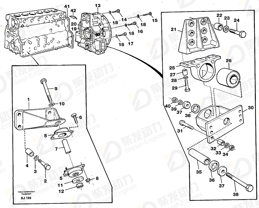 VOLVO Guide sleeve 4863148 Drawing
