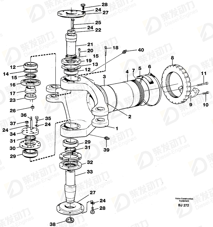 VOLVO Washer 11052654 Drawing