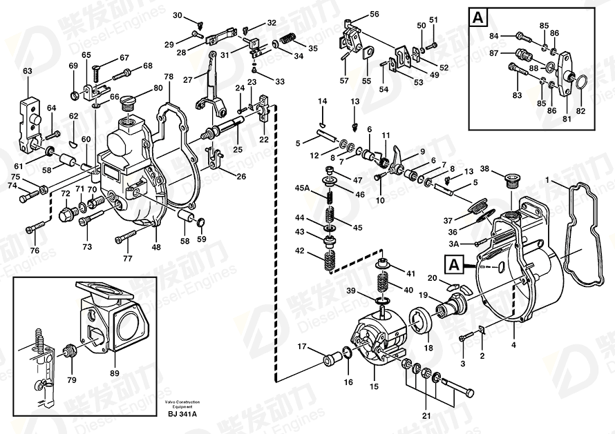 VOLVO Washer 7233091 Drawing
