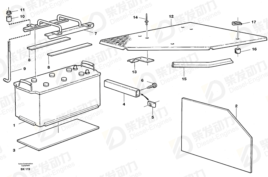 VOLVO Sleeve 4823458 Drawing