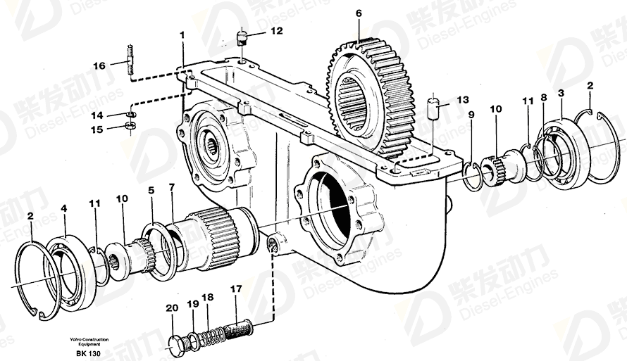 VOLVO Plug 191086 Drawing