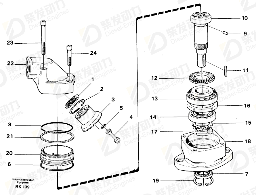 VOLVO Disc 3703439 Drawing