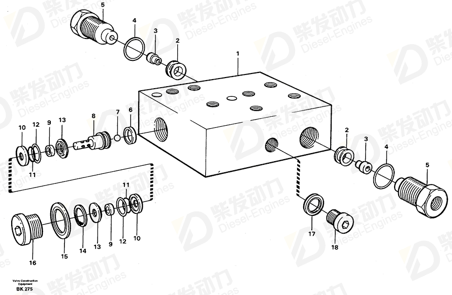 VOLVO Plug 11999437 Drawing