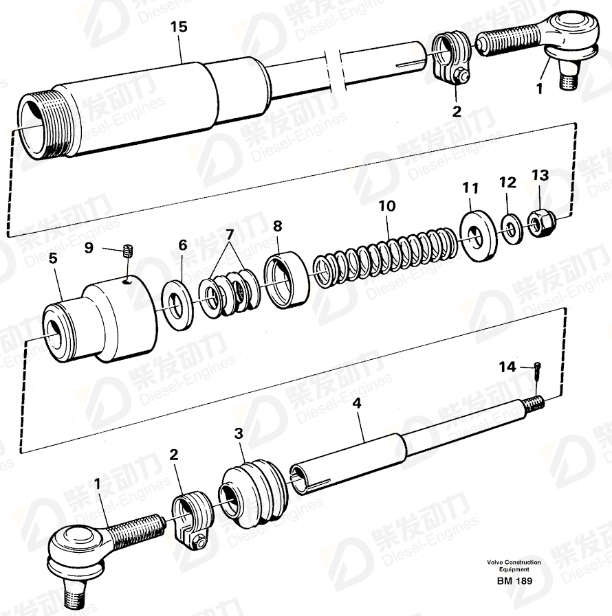 VOLVO Washer 4941278 Drawing