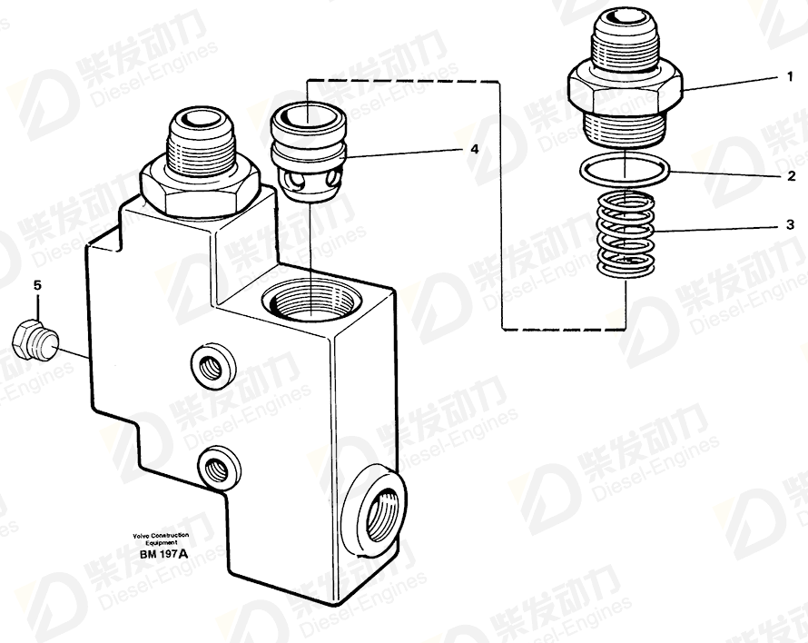 VOLVO Plug 4821537 Drawing