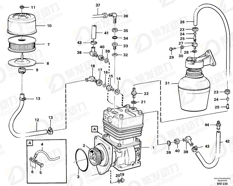VOLVO Nut 11991336 Drawing