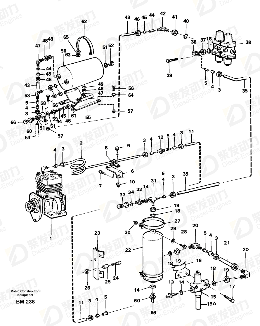 VOLVO Safety valve 1622431 Drawing