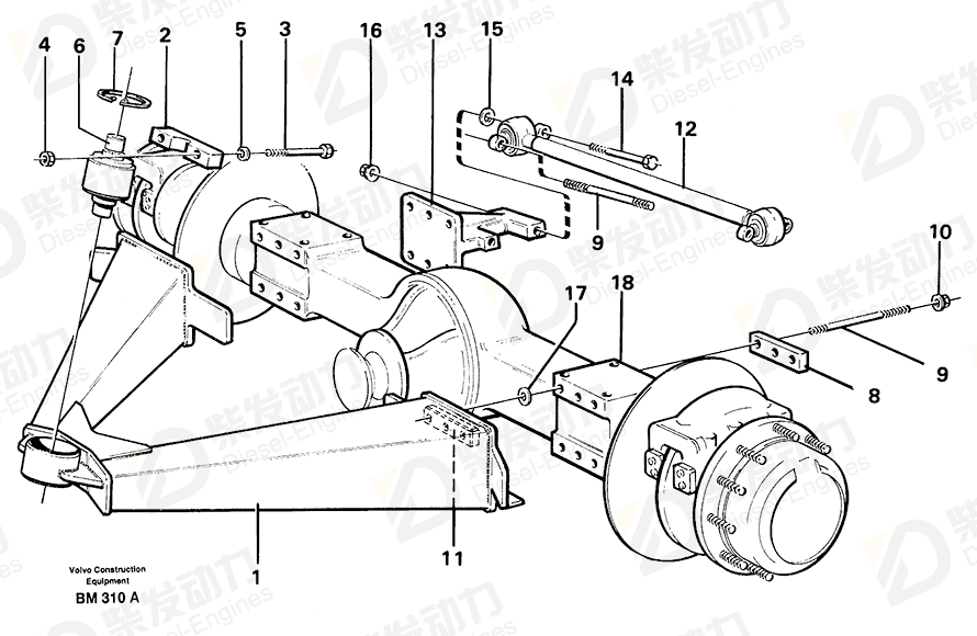 VOLVO Bearing 4941233 Drawing