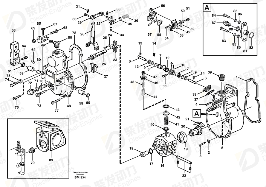 VOLVO Regulator 11701733 Drawing