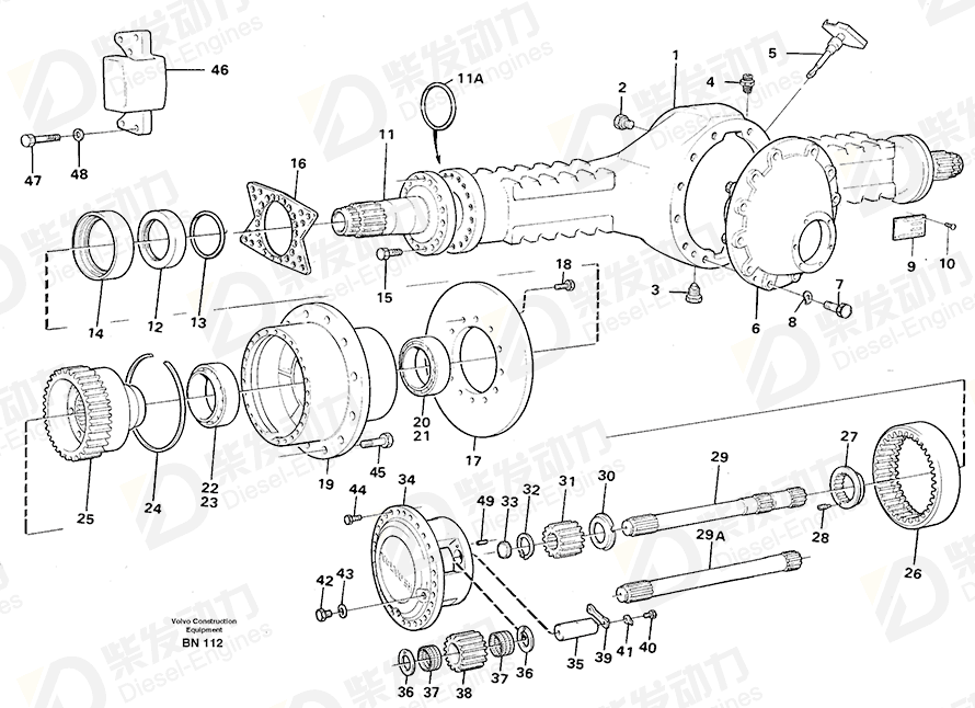 VOLVO Screw 930835 Drawing