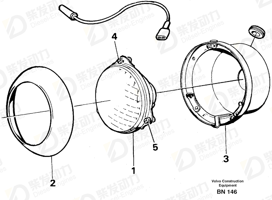 VOLVO Insert 6210604 Drawing