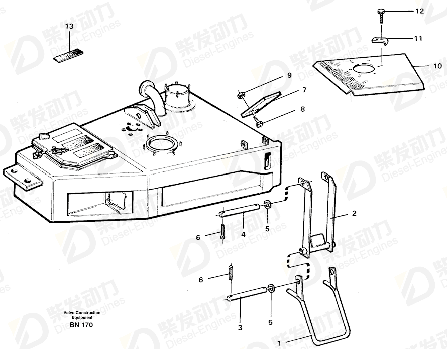VOLVO Link 4864048 Drawing