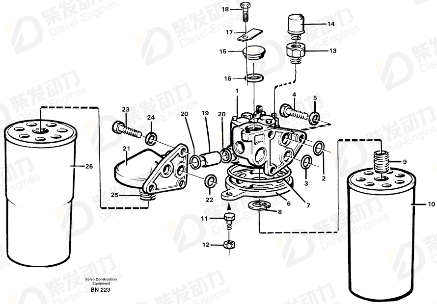 VOLVO Plug 848319 Drawing