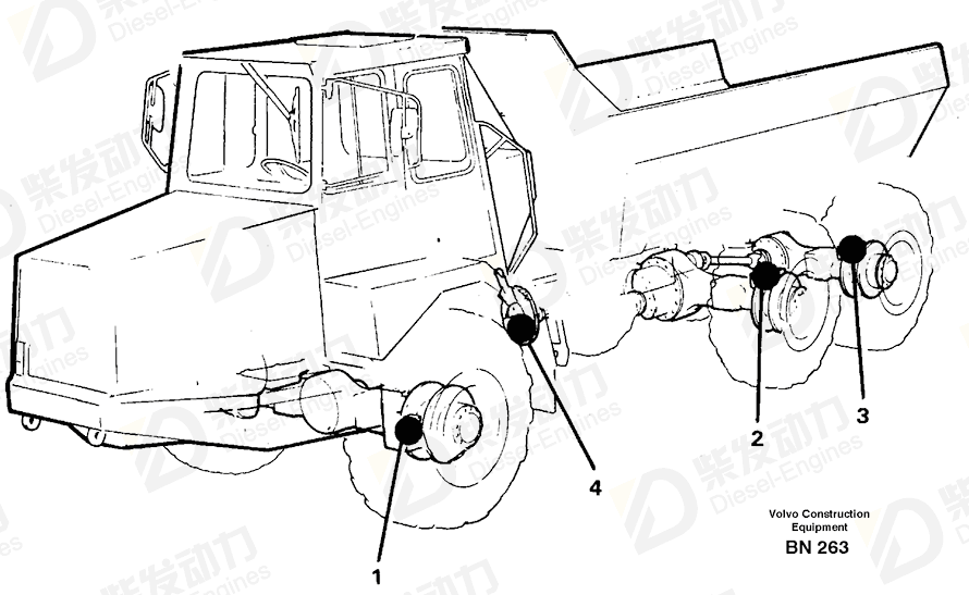 VOLVO Brake 11102535 Drawing