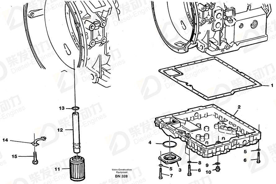 VOLVO Screw 1663613 Drawing