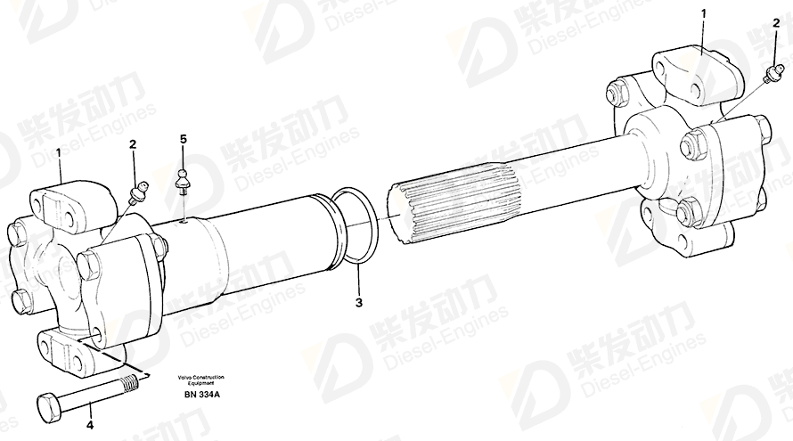 VOLVO Spider 11998815 Drawing