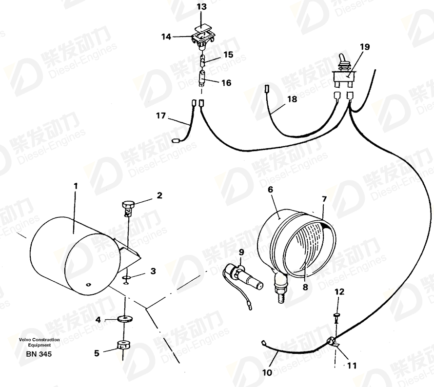 VOLVO Bracket 11122005 Drawing