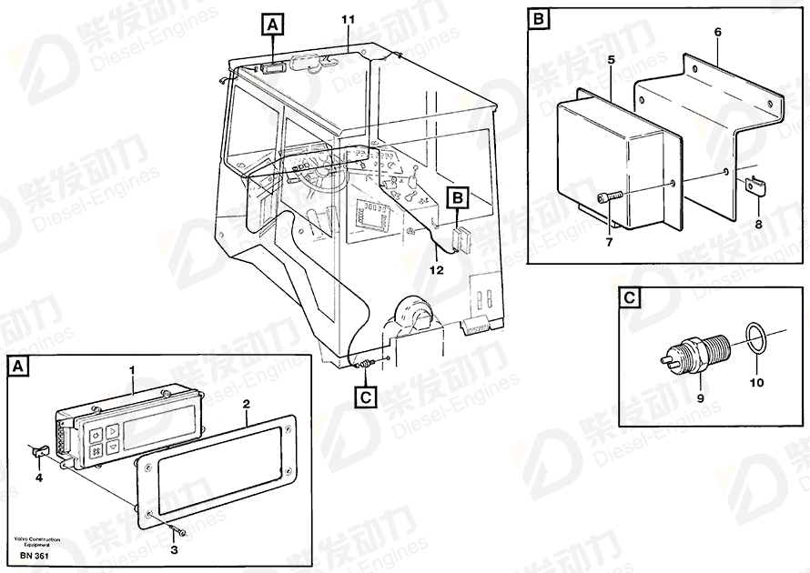 VOLVO Anchorage 11058742 Drawing