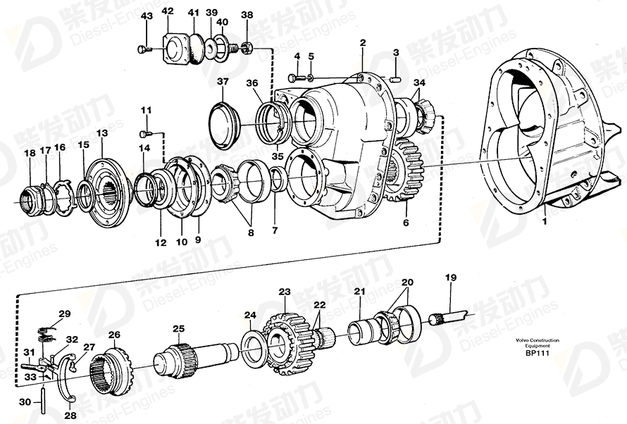 VOLVO Washer 1522794 Drawing