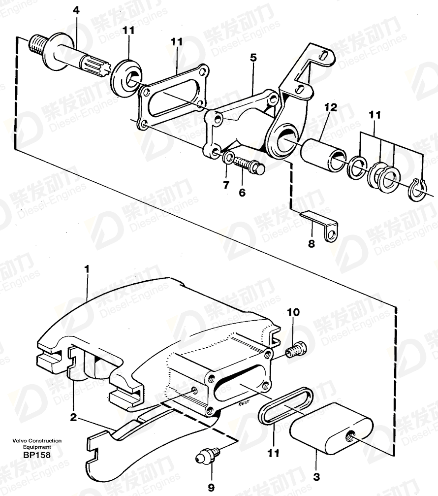 VOLVO Screw 6212690 Drawing