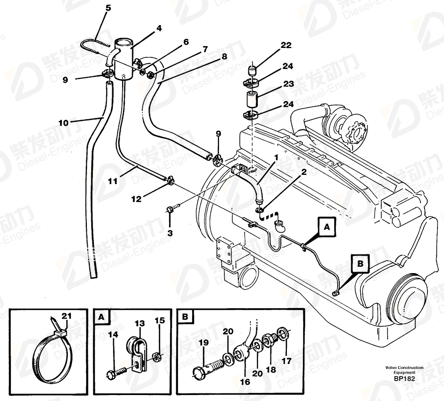 VOLVO Plug 11062531 Drawing