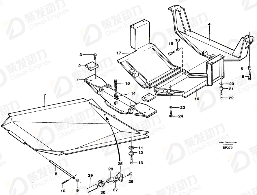 VOLVO Member 11056070 Drawing