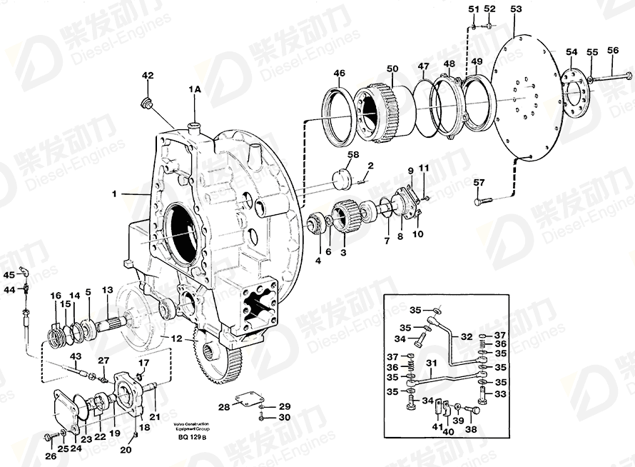 VOLVO Plug 11062300 Drawing