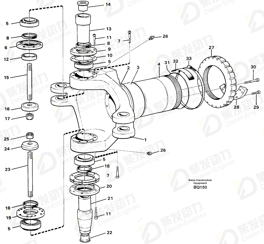 VOLVO Hose clamp 11055479 Drawing VOLVO Hose clamp 11055479 Drawing