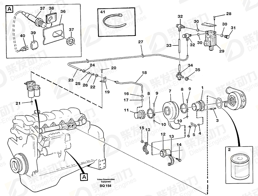 VOLVO Diffuser 478357 Drawing