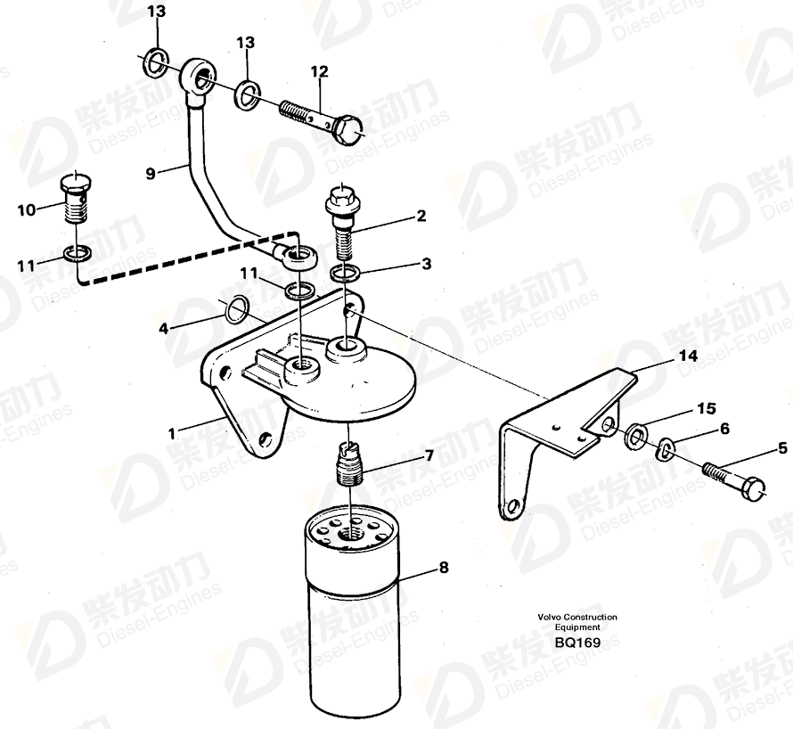 VOLVO Nipple 11031514 Drawing