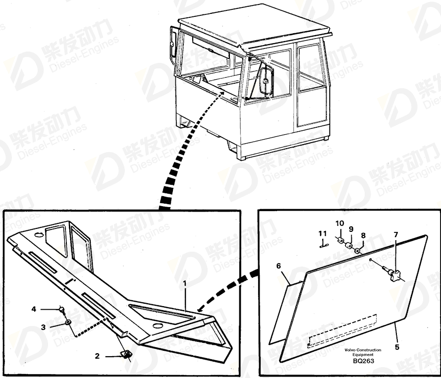 VOLVO Cam disc 4881604 Drawing