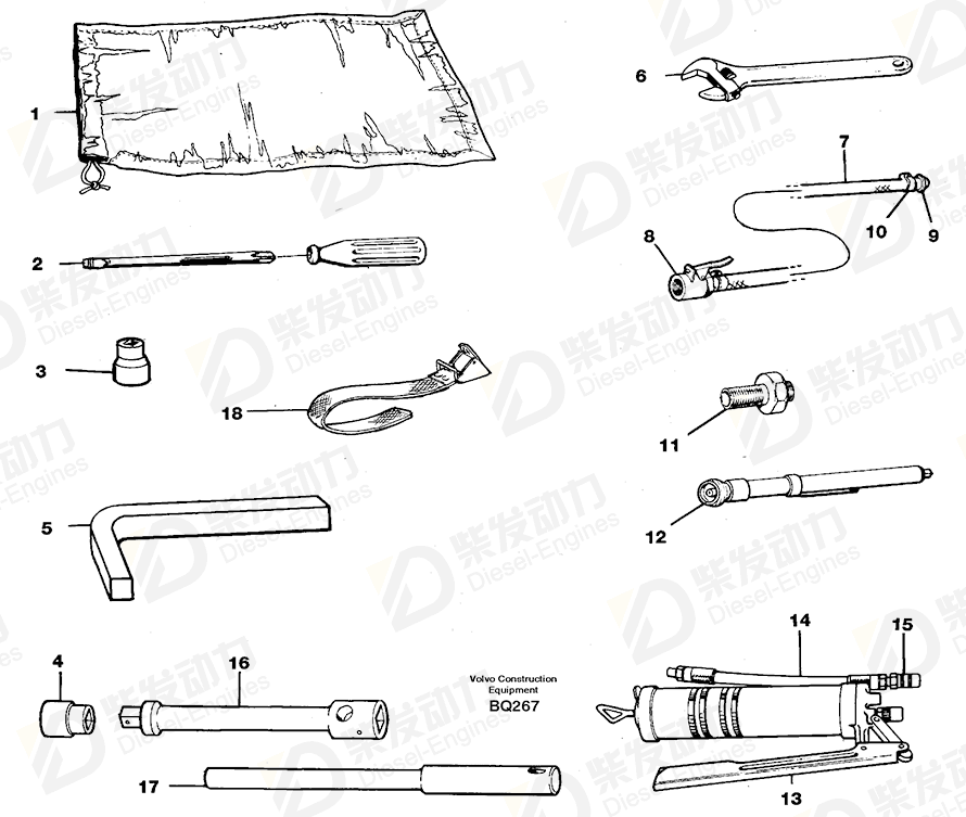 VOLVO Nipple 4942401 Drawing