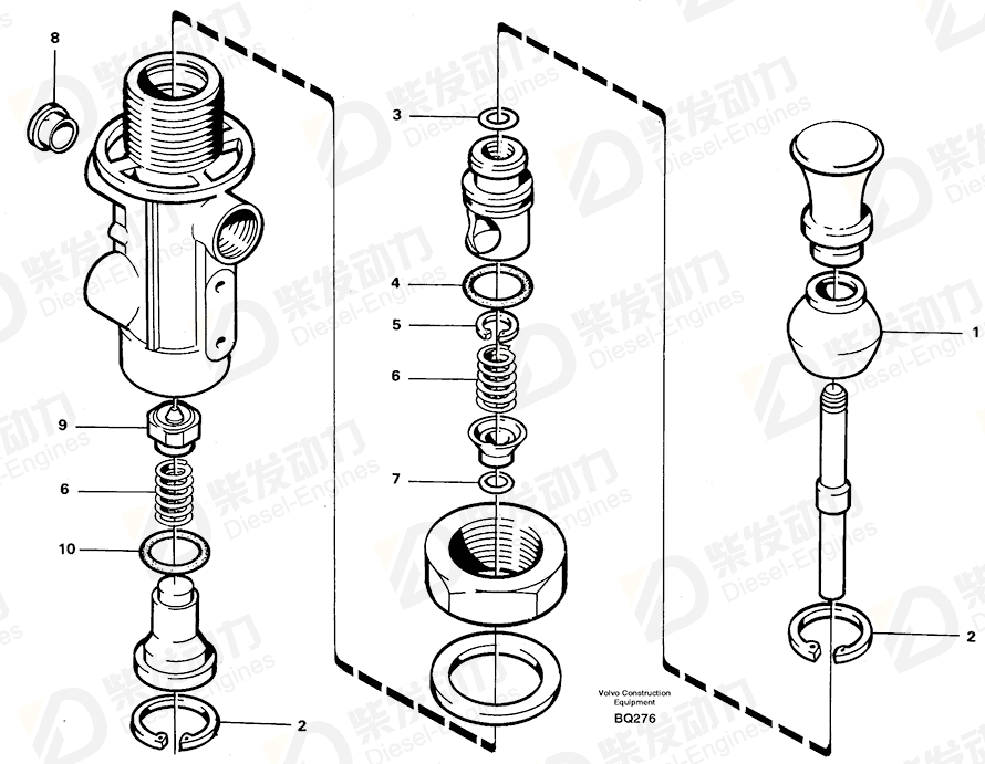 VOLVO Repair kit 11993596 Drawing