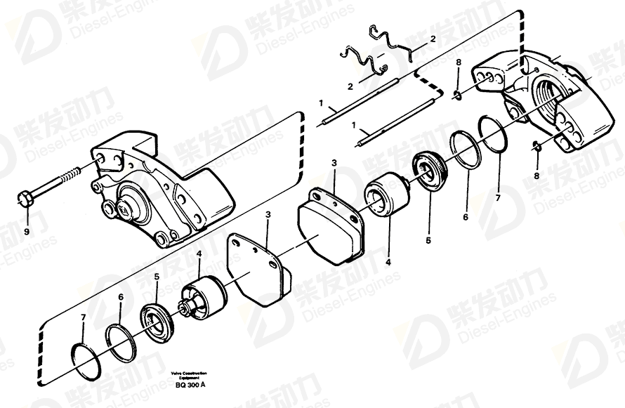 VOLVO Piston 6212876 Drawing