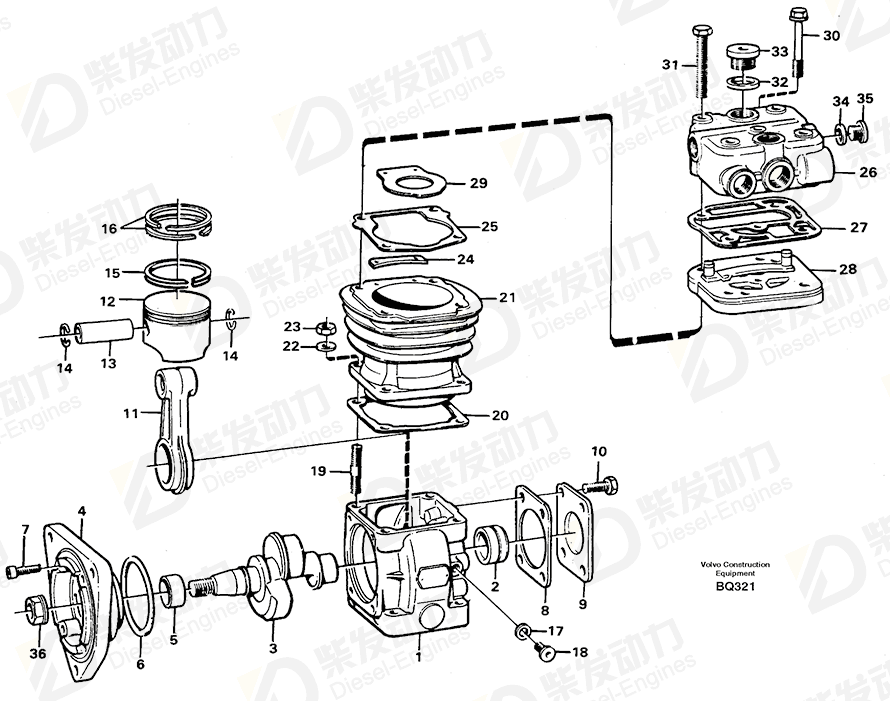 VOLVO Nut 1697091 Drawing